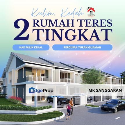 Rumah Teres 2 Tingkat di Kulim, Kedah, Kedah, Kulim