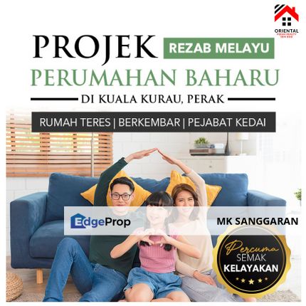 Rumah Teres Setingkat di Kuala Kurau Perak, Perak, Kuala Kurau