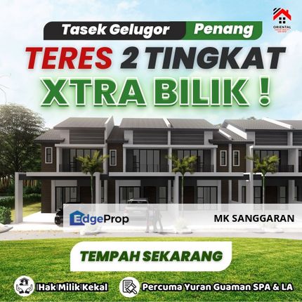 Rumah Teres Dua Tingkat di Tasek Gelugor Penang, Penang, Tasek Gelugor