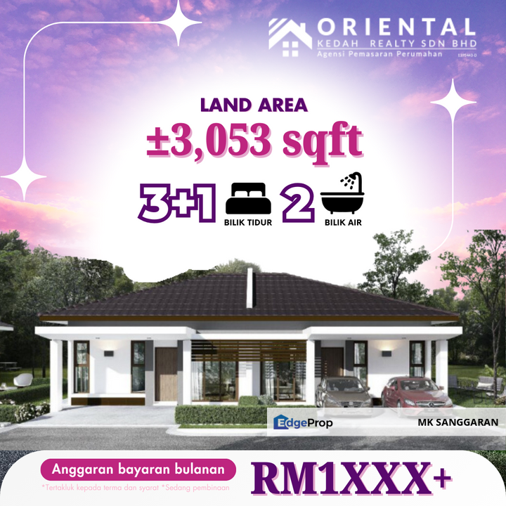 Rumah Berkembar Setingkat di Alor Setar, Kedah, Kedah, Alor Setar