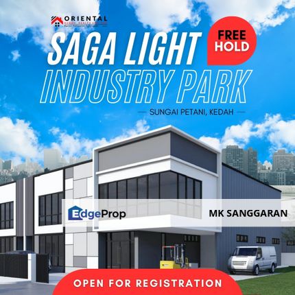 Double Storey Semi-D Light Industrial Unit @ Sg Petani, Kedah, Kedah, Sungai Petani