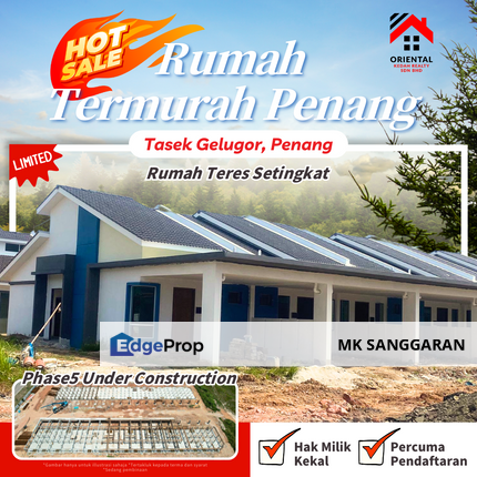 Rumah Teres Setingkat di Tasek Gelugor, Penang, Penang, Tasek Gelugor