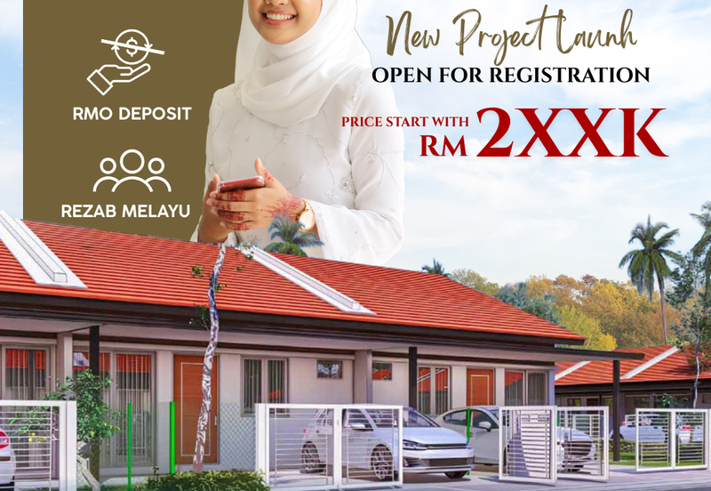 Rumah Teres Setingkat di Kubang Pasu, Kedah