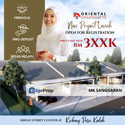 Rumah Kluster Setingkat di Kubang Pasu, Kedah, Kedah, Kubang Pasu
