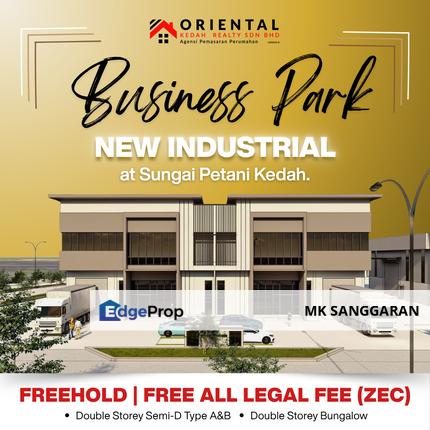 Double Storey Semi-D factory at Sungai Petani, Kedah, Kedah, Sungai Petani