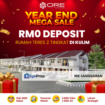 Rumah Teres 2 Tingkat di Kulim, Kedah, Kulim