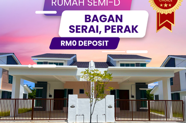 Rumah Semi-D Setingkat di Bagan Serai Perak