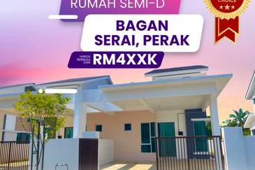 Rumah Semi-D Setingkat di Bagan Serai Perak