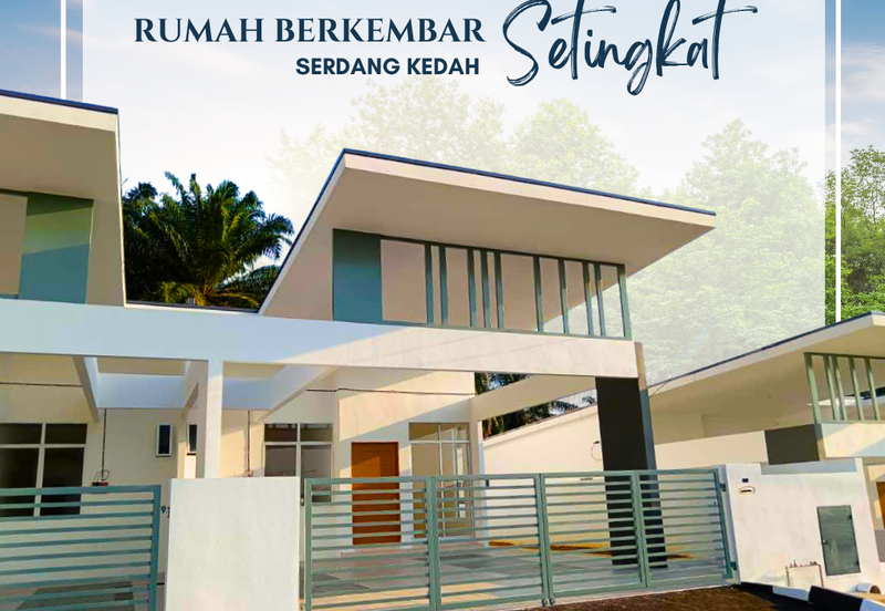 Rumah Berkembar Setingkat di Serdang