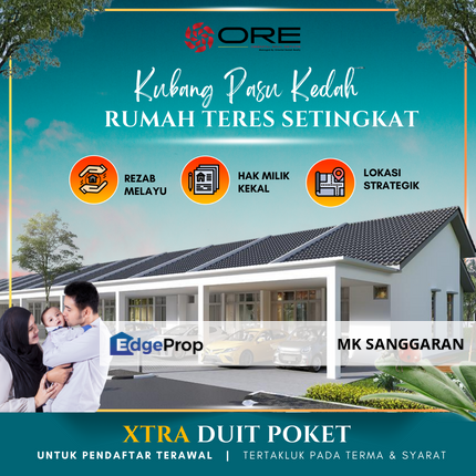 Rumah Teres Setingkat di Kubang Pasu, Kedah, Kubang Pasu