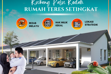Rumah Teres Setingkat di Kubang Pasu