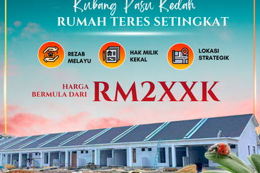 Rumah Teres Setingkat di Kubang Pasu