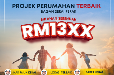 Rumah Teres Setingkat di Bagan Serai Perak