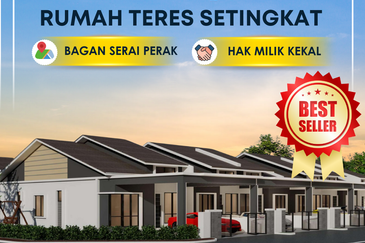 Rumah Teres Setingkat di Bagan Serai Perak