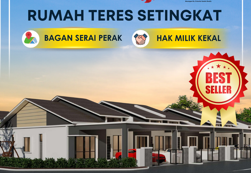 Rumah Teres Setingkat di Bagan Serai Perak