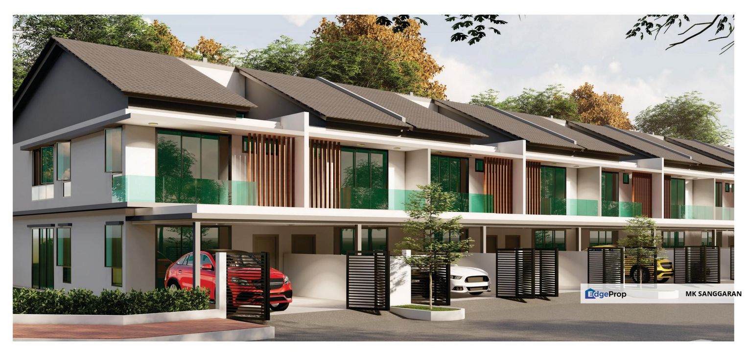 Rumah Teres Dua Tingkat di Bagan Serai Perak, Perak, Bagan Serai