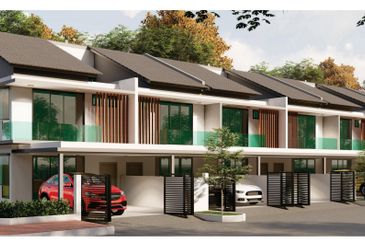 Rumah Teres Dua Tingkat di Bagan Serai Perak