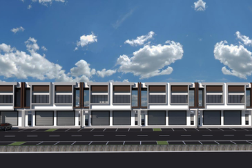 Pejabat Kedai Dua Tingkat di Sungai Jawi Penang