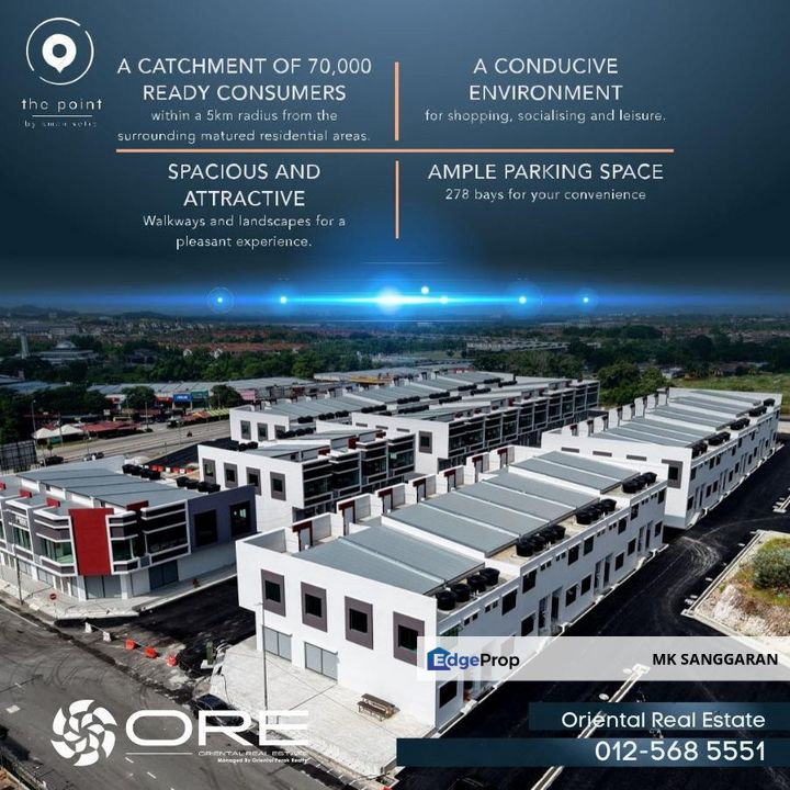 Pejabat Kedai Dua Tingkat (Jenis B) di Sungai Petani, Kedah, Sungai Petani