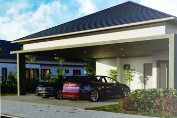 Rumah Banglo Setingkat di Sungai Petani