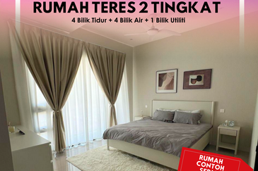 Rumah Teres Dua Tingkat di Tasek Gelugor