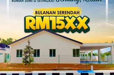 Rumah Berkembar Setingkat di Jeniang Sik