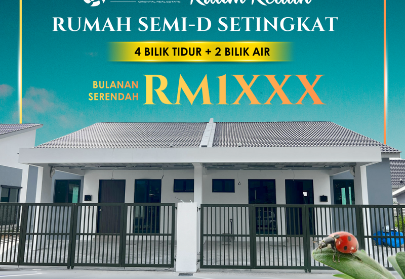 Rumah Berkembar Setingkat di Kulim