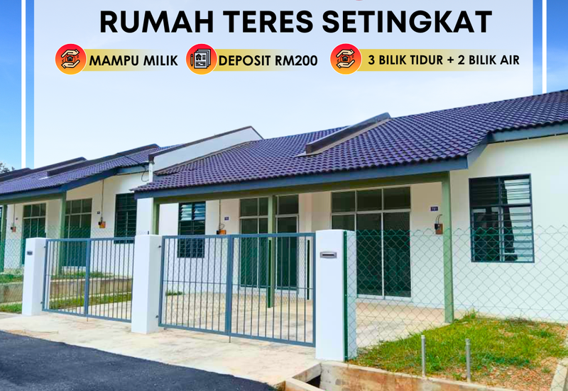 Rumah Teres Setingkat di Bukit Kayu Hitam