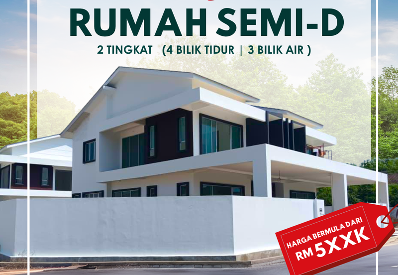 Rumah Berkembar 2 Tingkat di Kuala Kedah
