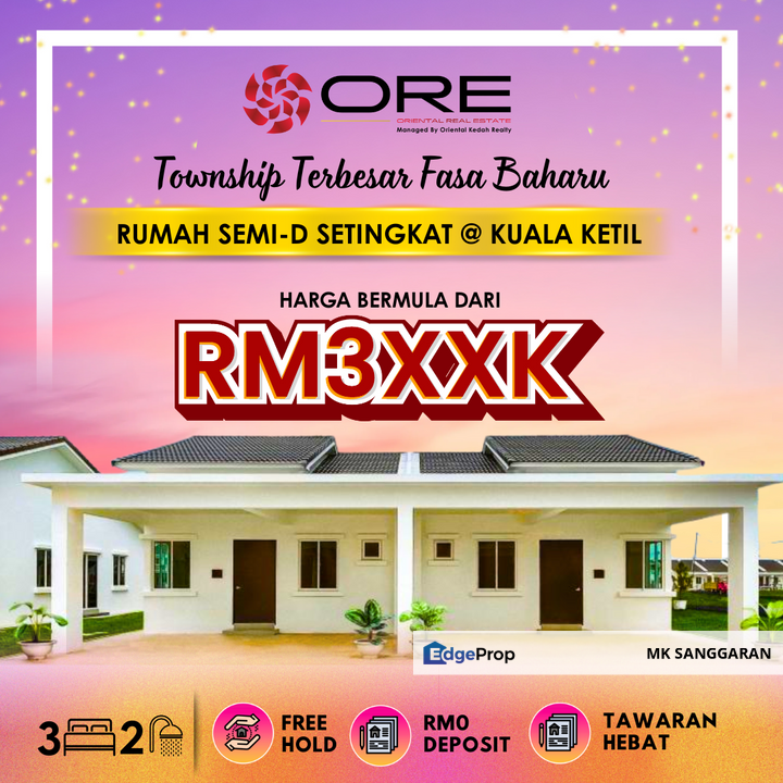 Rumah Berkembar Setingkat di Kuala Ketil, Kedah, Kuala Ketil