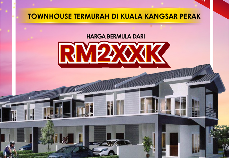 Townhouse di Kuala Kangsar Perak