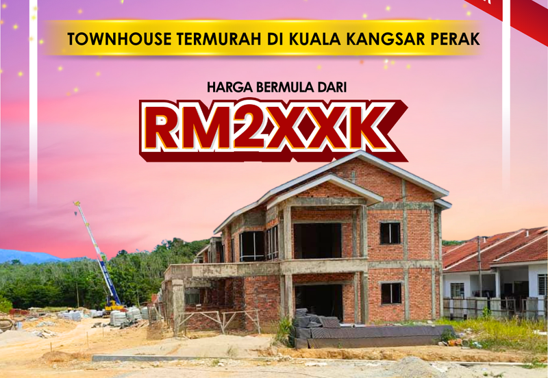 Townhouse di Kuala Kangsar Perak