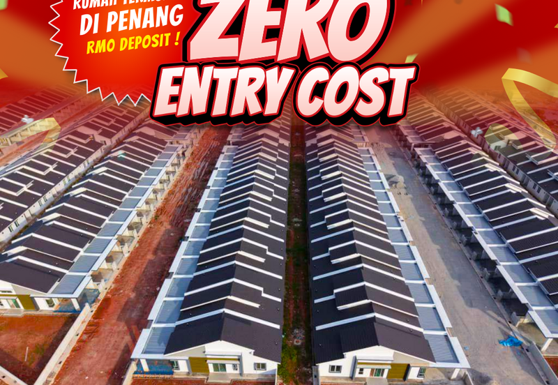 Rumah Teres 1 Tingkat di Tasek Gelugor Penang