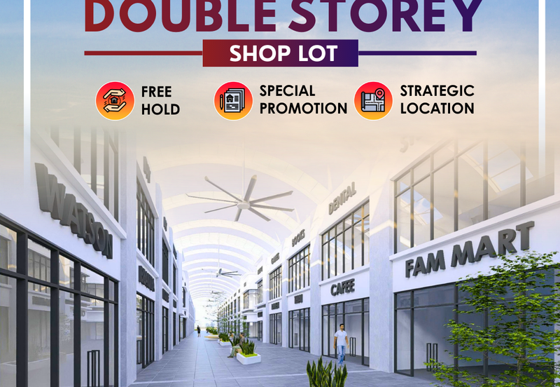 Double Storey Shop Lot Type C at Simpang Ampat, Penang