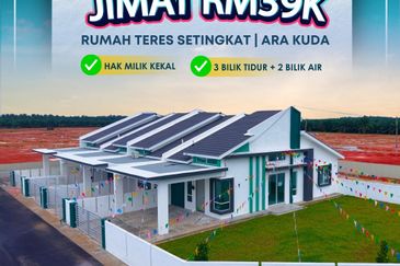 Rumah Teres Setingkat (A) di Ara Kuda Penang