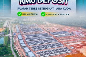 Rumah Teres Setingkat (A) di Ara Kuda Penang