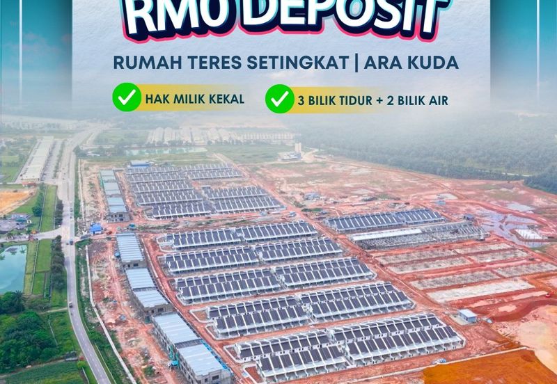 Rumah Teres Setingkat (A) di Ara Kuda Penang