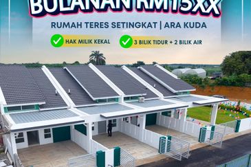 Rumah Teres Setingkat (A) di Ara Kuda Penang