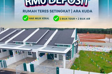 Rumah Teres Setingkat (A) di Ara Kuda Penang