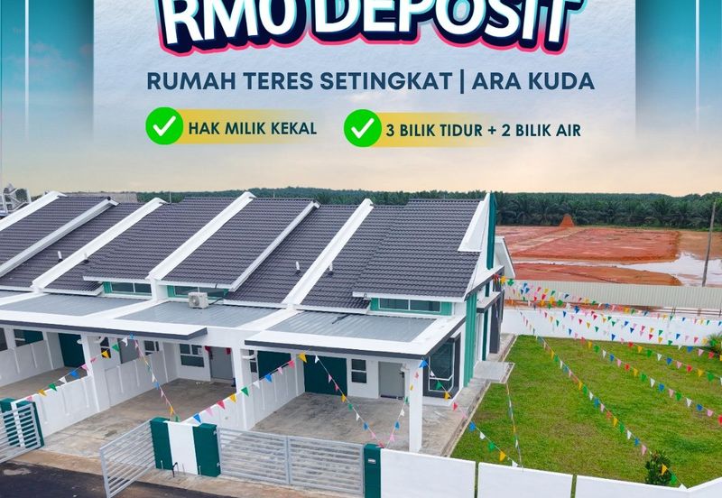 Rumah Teres Setingkat (A) di Ara Kuda Penang
