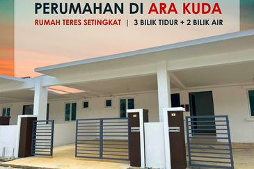 Rumah Teres Setingkat (A) di Ara Kuda Penang