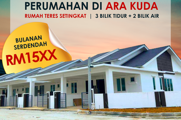 Rumah Teres Setingkat (A) di Ara Kuda Penang