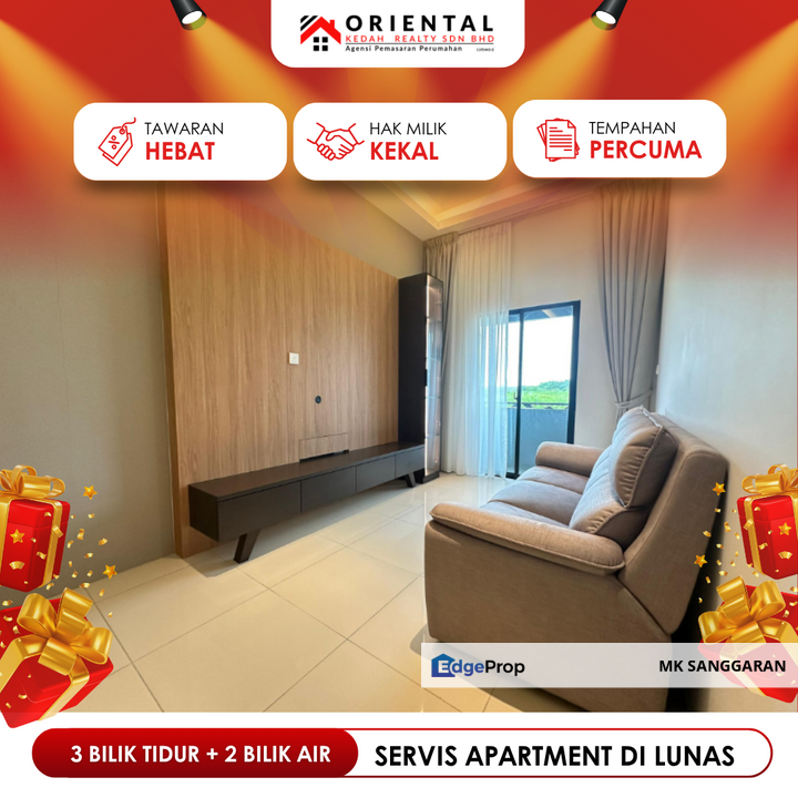 Service Apartment di Lunas, Kedah, Lunas