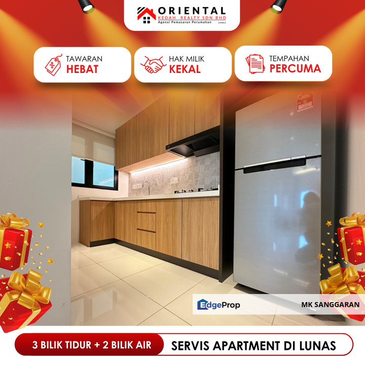 Service Apartment di Lunas, Kedah, Lunas
