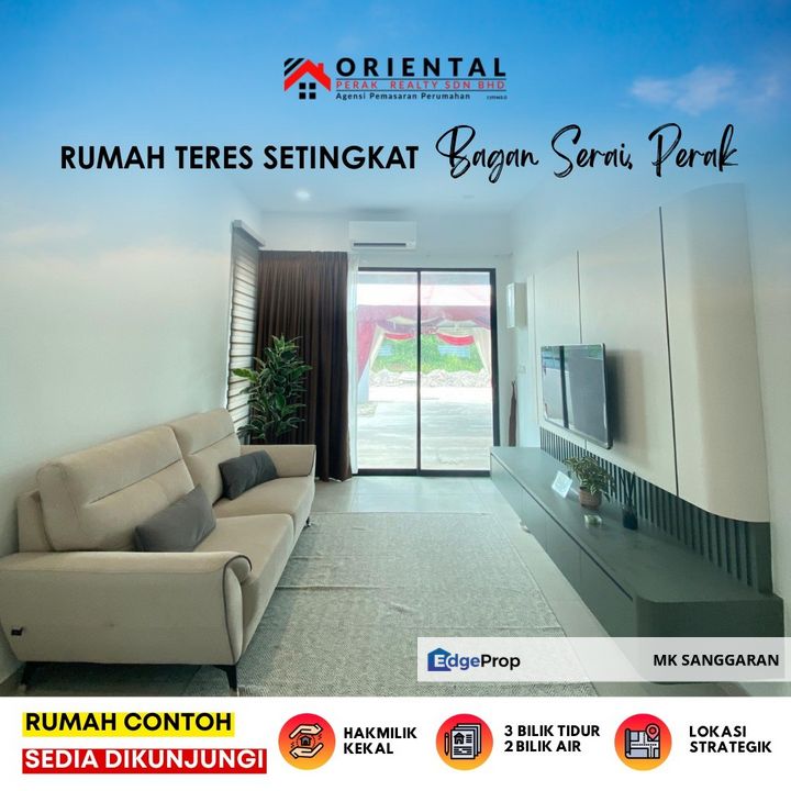 Rumah Teres Setingkat di Bagan Serai Perak, Perak, Bagan Serai