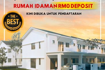 Rumah Teres Dua Tingkat di Ara Kuda, Penang