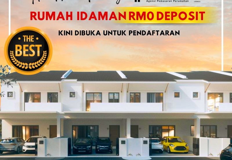 Rumah Teres Dua Tingkat di Ara Kuda, Penang