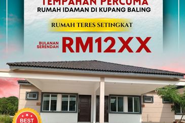 Rumah Teres Setingkat di Baling