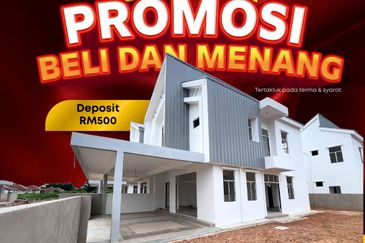Rumah Berkembar Dua Tingkat di Jitra
