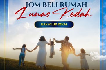 Rumah Teres Dua Tingkat di Lunas